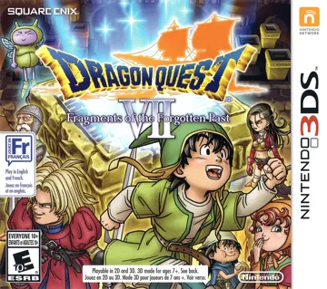 Dragon Quest VII - Fragments of the Forgotten Past (Europe) (En,Fr,De,Es,It) box cover front